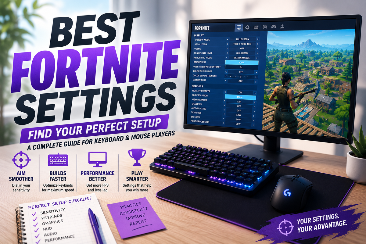 Best Fortnite Settings
